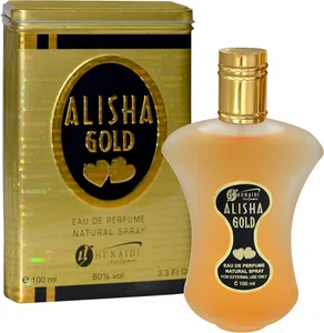 Alisha Gold Eau De Parfum by Hunaidi, 100ml, Product of UAE