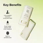 Beauty of Joseon Matte Sun Stick, Mugwort and Camelia SPF 50+ PA++++ image 2