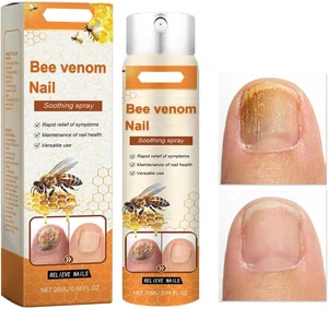 Bee Venom Nail Care Soothing Spray and Nail Strengthener