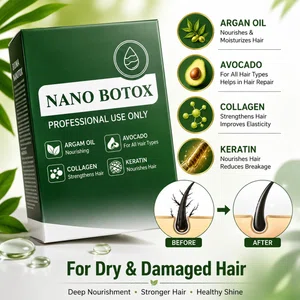 Bioma Nanotox Nano Botox Shampoo, 800ml, Sulfate and Paraben Free