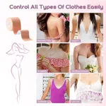 Breast Lift Boob Tape, 5 Meter Roll, Waterproof Invisible Body Tape image 5