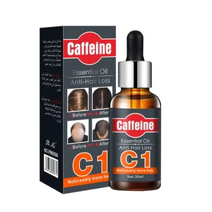 Caffeine C1 Anti-Hair Loss Essential Oil, 30ml, with Rosemary and Cedarwood - Available at AfnoBazar Nepal