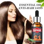 Caffeine C1 Anti-Hair Loss Essential Oil, 30ml, with Rosemary and Cedarwood - Available at AfnoBazar Nepal