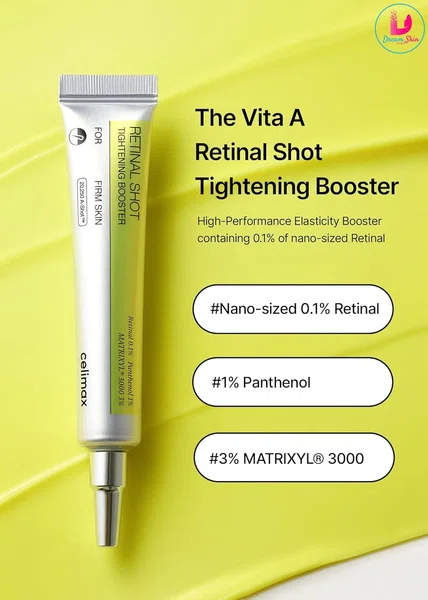 Celimax Retinal Shot 15ml, Korean Anti-Aging Face Booster - Available at AfnoBazar Nepal