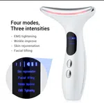 LED Face and Neck Lifting Device with Microcurrent and Photon Therapy - Available at AfnoBazar Nepal