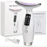 LED Face and Neck Lifting Device with Microcurrent and Photon Therapy - Available at AfnoBazar Nepal