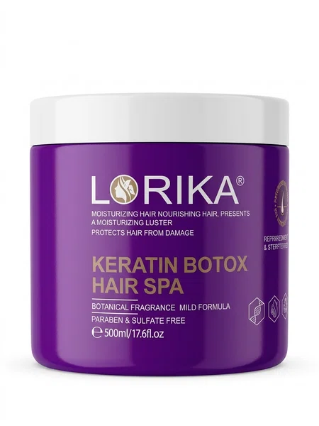 Lorika Keratin Botox Hair Spa Mask, 500ml - Available at AfnoBazar Nepal