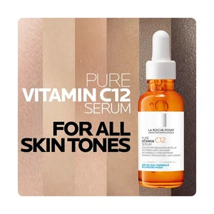 La Roche-Posay Pure Vitamin C12 Face Serum, 30ml - Available at AfnoBazar Nepal