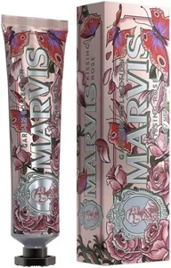 Marvis Garden Collection Kissing Rose Toothpaste, 75ml - Available at AfnoBazar Nepal