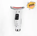 LED Face and Neck Lifting Device with Microcurrent and Photon Therapy - Available at AfnoBazar Nepal