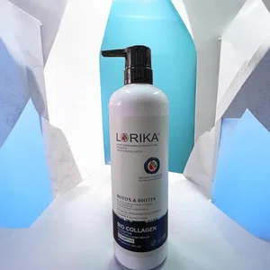 LORIKA Bio-Collagen Hair Repair Set, Botox and Biotin Shampoo with Keratin Treatment Mask - Available at AfnoBazar Nepal