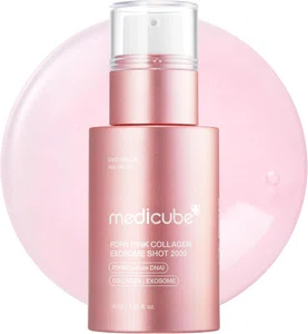 Medicube PDRN Pink Collagen Exosome Shot 2000 Serum, 30ml - Available at AfnoBazar Nepal