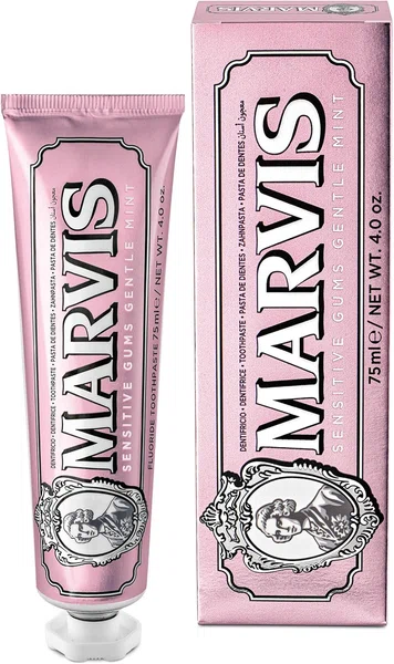 Marvis Sensitive Gums Gentle Mint Toothpaste, 75ml - Available at AfnoBazar Nepal