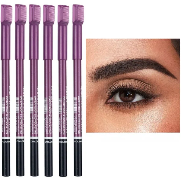 Me Now Perfect Eyebrow Pencil, Waterproof, Set of 12 - Available at AfnoBazar Nepal