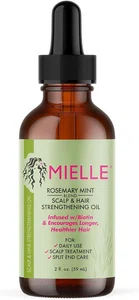 Mielle Organics Rosemary Mint Scalp and Hair Strengthening Oil, 59ml, with Biotin - Available at AfnoBazar Nepal