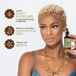 Mielle Organics Rosemary Mint Scalp and Hair Strengthening Oil, 59ml, with Biotin - Available at AfnoBazar Nepal