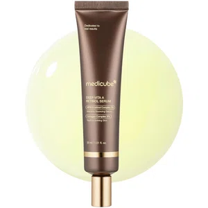 Medicube Deep Vita A 1% Retinol Complex Serum with Collagen and Bakuchiol - Available at AfnoBazar Nepal