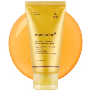 Medicube Kojic Acid Turmeric Night Wrapping Mask, 75ml - Available at AfnoBazar Nepal