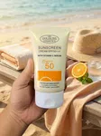 MG Goldline Sunscreen Cream SPF50+++ with Vitamin C Serum, 100ml - Available at AfnoBazar Nepal