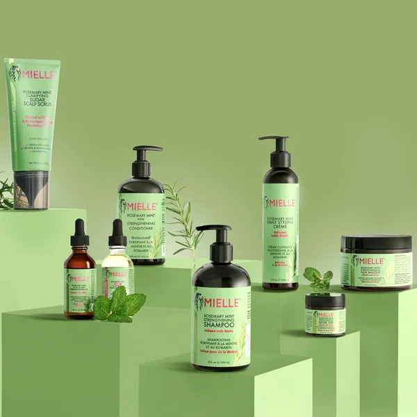 Mielle Organics Rosemary Mint Scalp and Hair Strengthening Oil, 59ml, with Biotin - Available at AfnoBazar Nepal