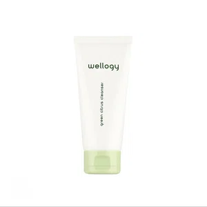 Wellogy Green Citrus Face Wash with Vitamin C and Salicylic Acid - Available at AfnoBazar Nepal