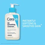 CeraVe SA Smoothing Cleanser, 236ml, Salicylic Acid Face and Body Wash - Available at AfnoBazar Nepal