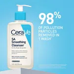 CeraVe SA Smoothing Cleanser, 236ml, Salicylic Acid Face and Body Wash - Available at AfnoBazar Nepal