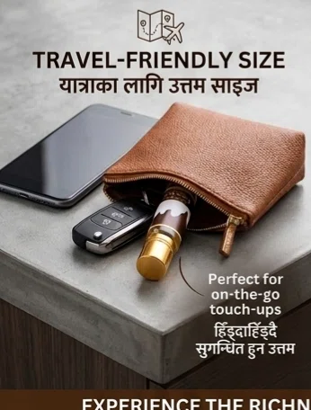 Choco Musk Concentrated Perfume Oil, 6ml Roll-On, Alcohol-Free Attar - Available at AfnoBazar Nepal