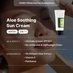 COSRX Aloe Soothing Sun Cream SPF50+ PA+++, 50ml - Available at AfnoBazar Nepal