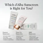 d'Alba Piedmont Italian White Truffle Waterfull Essence Sunscreen, 50ml, SPF 50+ - Available at AfnoBazar Nepal