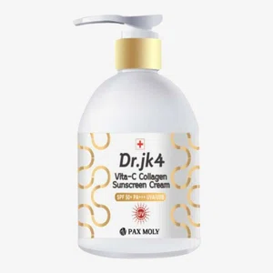 Dr.jk4 Vita-C Collagen Sunscreen Cream SPF50+ PA+++ - Available at AfnoBazar Nepal