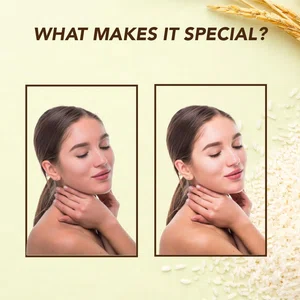 DR RASHEL Rice Water Face and Body Cream, 380ml - Available at AfnoBazar Nepal