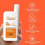 Disaar Sunscreen Lotion SPF 60+ PA+++, 50g, Oil Free and Waterproof - Available at AfnoBazar Nepal