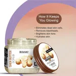 DR RASHEL Shea Butter Scrub, 380ml, Face and Body Scrub - Available at AfnoBazar Nepal