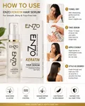 Enzo Professional Keratin Hair Serum, 50ml, Anti-Frizz and Heat Protection - Available at AfnoBazar Nepal