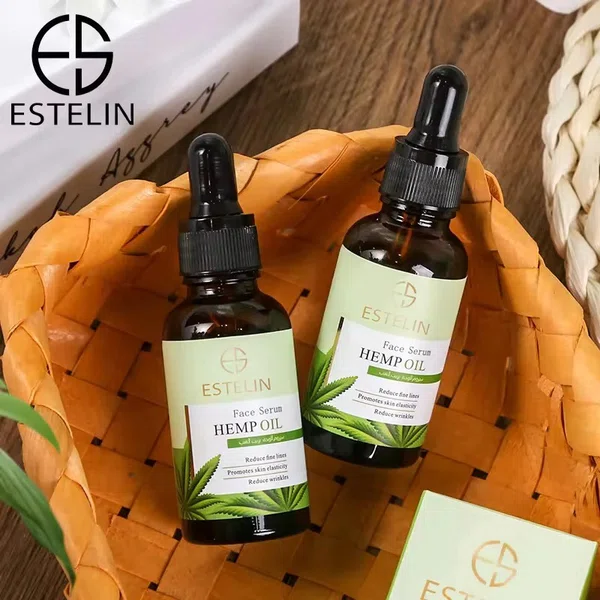 ESTELIN Hemp Oil Face Serum for Fine Lines and Skin Repair - Available at AfnoBazar Nepal