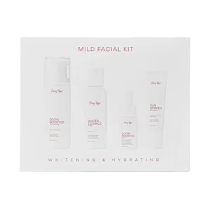 FairySkin Mild Facial Kit, 4-Step Niacinamide Set, Fragrance-Free - Available at AfnoBazar Nepal