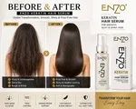 Enzo Professional Keratin Hair Serum, 50ml, Anti-Frizz and Heat Protection - Available at AfnoBazar Nepal