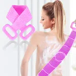 Silicone Back Scrubber for Shower, Dual-Sided Exfoliating Body Brush - Available at AfnoBazar Nepal