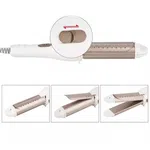Geemy GM-2961 Professional 2-in-1 Hair Straightener and Curler - Available at AfnoBazar Nepal