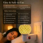 Glass Electric Kapoor Dani Diffuser, Model M06, with Auto Cut-Off - Available at AfnoBazar Nepal