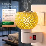 Glass Electric Kapoor Dani Diffuser, Model M06, with Auto Cut-Off - Available at AfnoBazar Nepal