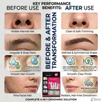 Geemy 4-in-1 Rechargeable Nose and Facial Hair Trimmer Kit for Women - Available at AfnoBazar Nepal