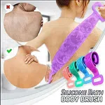 Silicone Back Scrubber for Shower, Dual-Sided Exfoliating Body Brush - Available at AfnoBazar Nepal