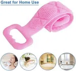 Silicone Back Scrubber for Shower, Dual-Sided Exfoliating Body Brush - Available at AfnoBazar Nepal