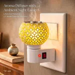 Glass Electric Kapoor Dani Diffuser, Model M06, with Auto Cut-Off - Available at AfnoBazar Nepal