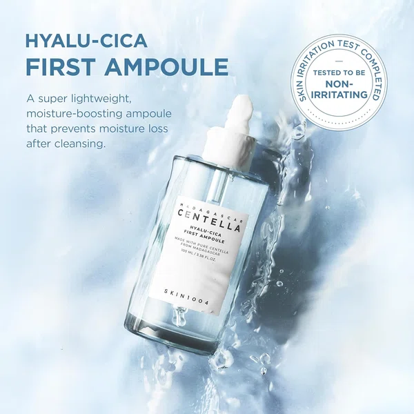 SKIN1004 Madagascar Centella Hyalu-Cica First Ampoule, 100ml - Available at AfnoBazar Nepal
