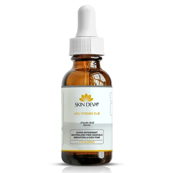 Skin Deva 10% Vitamin C + E Serum with Ferulic Acid, 30ml - Available at AfnoBazar Nepal