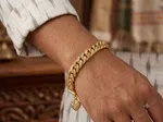 Handmade Panchadhatu Bracelet for Men - Available at AfnoBazar Nepal
