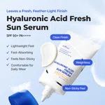 ISNTREE Hyaluronic Acid Fresh Sun Serum SPF 50+ PA++++, 50ml - Available at AfnoBazar Nepal